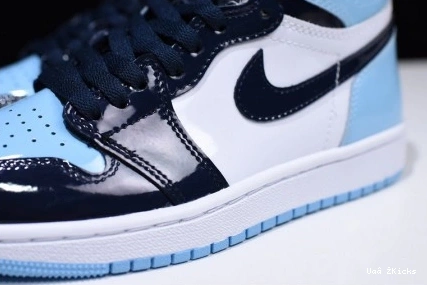 UNC   Leather Patent Air Chill 5415 Jordan Trendsetting CD0461- 1 Blue 336 0630